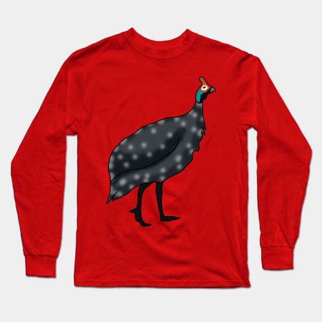 Ginny the Fowl No 1 Long Sleeve T-Shirt by Fun Funky Designs